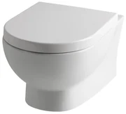 Eastbrook Farringdon randloos hangend toilet wit glans