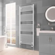 Eastbrook Biava multirail handdoekradiator 75x170cm 1302W wit mat