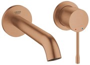 GROHE Essence New Wastafelkraan Inbouw - uitloop 18.3cm - M-size - brushed warm sunset 19408DL1