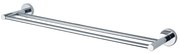 Haceka Kosmos dubbele handdoekhouder 80cm chroom