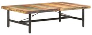 vidaXL Salontafel 142x90x42 cm massief gerecycled hout