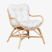 Makena Rotan Fauteuil Natuurlijk - Sklum