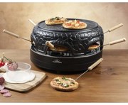 Bestron Pizzamaker voor 6 personen APD600Z 910 W zwart