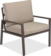 Set van twee fauteuils Vigo bruin Garden Point