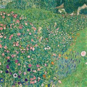 Kunstreproductie Italian garden landscape, Gustav Klimt