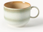 Handgemaakt kopje 70's met reactief glazuur