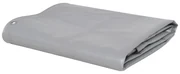 vidaXL Dekzeil 650 g/m² 1,5x6 m grijs