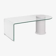 Salontafel 120x60 Cm Van Gehard Glas Soloy Transparant - Sklum