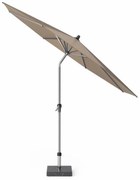 Riva parasol 300 cm rond taupe met kniksysteem