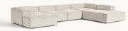 Modulaire U-bank Lennon van corduroy