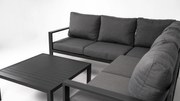 DATHO OUTDOOR Hoek Loungeset - Hawaii - Aluminium - Datho Outdoor - Donkergrijs