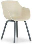 Tuinstoel Kunststof Taupe-naturel-bruin Lifestyle Garden Furniture Salina