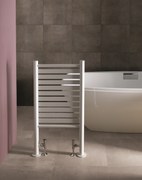 Eastbrook Termoli staande radiator 100x52,9cm Chroom 399 watt