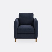 Fauteuil mêlee polyester, Loméo