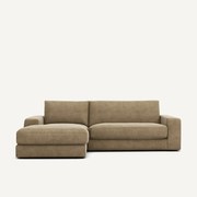 Stonewashed fluwelen hoekbank, SKANDER