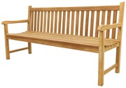 Teak houten tuinbank Bison - 180 cm.