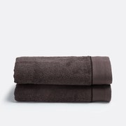 Set van 2 gekamde katoenen handdoeken 675g/m², Victor