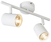 Moderne Spot / Opbouwspot / Plafondspot wit incl. 2 WiFi GU10 lichtbron verstelbaar - Jeana Modern GU10 Binnenverlichting Lamp