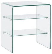 vidaXL Salontafel 50x40x56 cm gehard glas