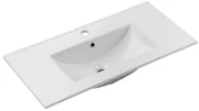 Comad Dance keramische wastafel 81x39.5cm wit glans