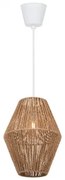 Hanglamp Van Gevlochten Papier Megan Natuurlijk - Sklum