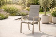 Tuinstoel Aluminium Zand/Beige Essence