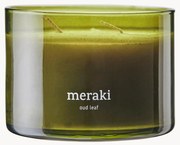 3-lonts geurkaars Oud Leaf (rozen, cederhout, jasmijn, iris & meiklokje)