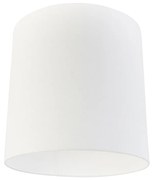 Stoffen lampenkap wit cilinder 40/40/40