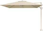 Platinum Challenger Zweefparasol T2 premium - 3x3 m. Champagne - Sandstone