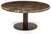 Eleonora Luigi Lage Salontafel Rond Marmer - 75 X 75cm.