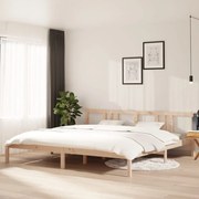 vidaXL Bedframe massief hout 200x200 cm