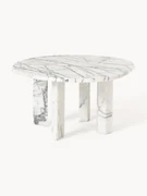 Ronde salontafel Taula van marmer