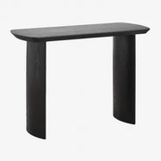 Console 110x40 Cm In Mdf Tuareg Gewoon Zwart - Sklum