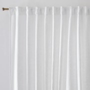 Linnen schermgordijn, met aangerimpelde bies en wave, ELBA