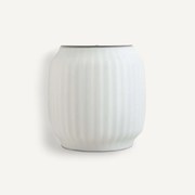 Wandlamp in opaline Canelé