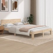 vidaXL Bedframe massief grenenhout 140x200 cm