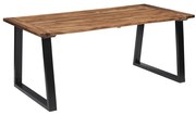 vidaXL Eettafel 180x90cm massief acaciahout