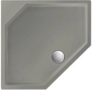 Xenz Marshall Douchebak 90x90x4 cm Cement