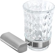 Kubek łazienkowy wiszący Brushed Nickel 322224