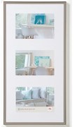 Walther Design Fotolijst New Lifestyle 3x 10x15 cm staalkleurig