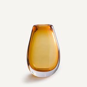 Handgeblazen glazen vaas, H26,5 cm, Myra