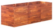 vidaXL Plantenbak verhoogd 150x50x50 cm acaciahout