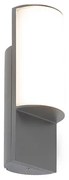 Moderne buitenwandlamp donkergrijs incl. LED - Harry