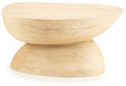 By-Boo Cobble Salontafel Organisch Hout Naturel - 75 X 59cm.