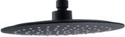 Beaux Port hoofddouche 23cm Mat Zwart