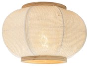 Oosterse plafondlamp naturel - RobOosters E27 Scandinavisch Bohemian rond Binnenverlichting Lamp