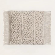Macramé Vierkant Kussen (45x45 Cm) Narses A - Sklum
