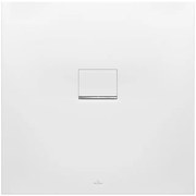 Villeroy & Boch Squaro Infinity kunststof douchebak quaryl vierkant 100x100x4cm mat wit udq1010sqi1v-rw