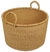 Household Hardware - Mand - Broodmand - Zeegras - Bruin