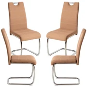 Set 4 Stoffen Hallen Stoelen